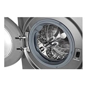 LG Máquina de lavar roupa LG F4WV5009S2S, 9 kg, eficiência energética B, 1400 r.p.m., AI DD™, Steam™, TurboWash™, inox, F4WV5009S2S