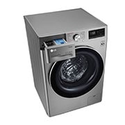 LG Máquina de lavar roupa LG F4WV5009S2S, 9 kg, eficiência energética B, 1400 r.p.m., AI DD™, Steam™, TurboWash™, inox, F4WV5009S2S