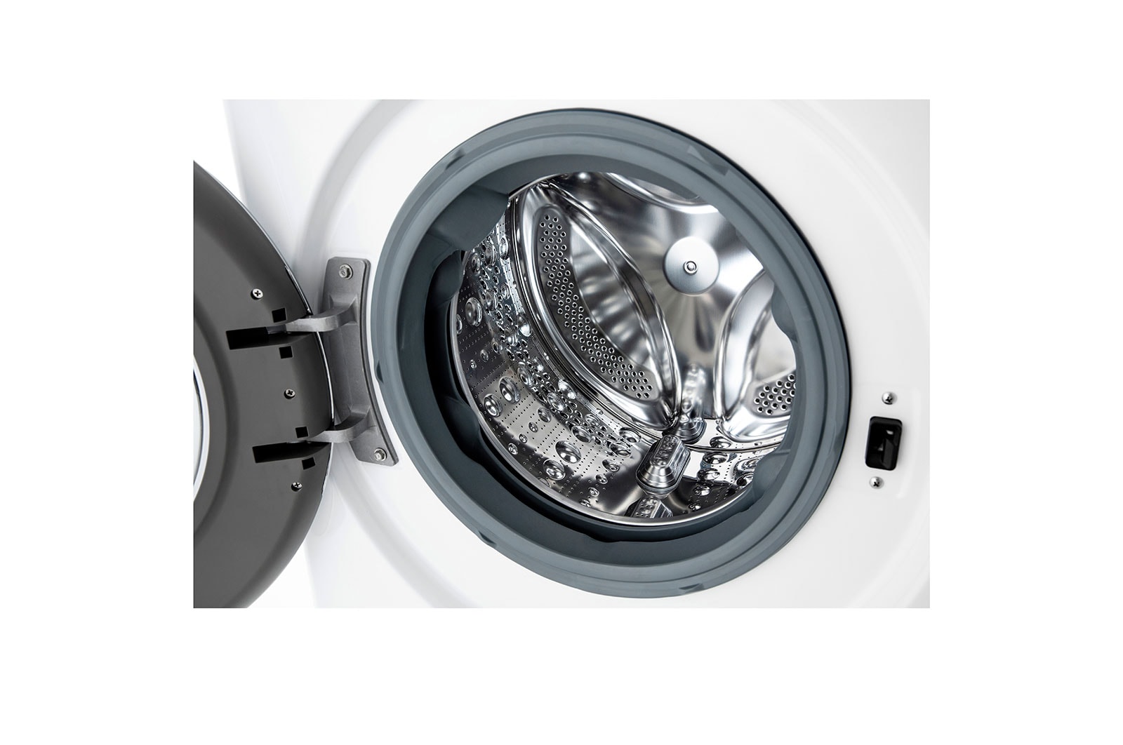 LG Máquina de lavar roupa LG F4WV5010S0W, 10,5 kg, eficiência energética B, 1400 r.p.m., AI DD™, Steam™, TurboWash™, branco, F4WV5010S0W