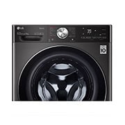 LG Máquina de lavar roupa LG F4WV9009P2B, 9 kg, eficiência energética A, 1400 r.p.m., AI DD™, Steam+™, TurboWash360™, preto, F4WV9009P2B