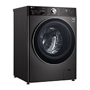 LG Máquina de lavar roupa LG F4WV9009P2B, 9 kg, eficiência energética A, 1400 r.p.m., AI DD™, Steam+™, TurboWash360™, preto, F4WV9009P2B