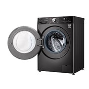 LG Máquina de lavar roupa LG F4WV9009P2B, 9 kg, eficiência energética A, 1400 r.p.m., AI DD™, Steam+™, TurboWash360™, preto, F4WV9009P2B