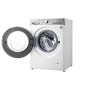LG Máquina de lavar roupa LG F4WV9512P2W, 12 kg, eficiência energética A, 1400 r.p.m., AI DD™, Steam+™, TurboWash360™, ezDispense™, branco, F4WV9512P2W