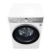 LG Máquina de lavar roupa LG F4WV9512P2W, 12 kg, eficiência energética A, 1400 r.p.m., AI DD™, Steam+™, TurboWash360™, ezDispense™, branco, F4WV9512P2W