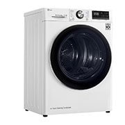 LG Máquina de secar roupa LG RC80V9AV2W, 8 kg, Dual Inverter Heat Pump™, eficiência energética A+++ (-10%), EcoHybrid™, limpeza automática do condensador, branco, RC80V9AV2W