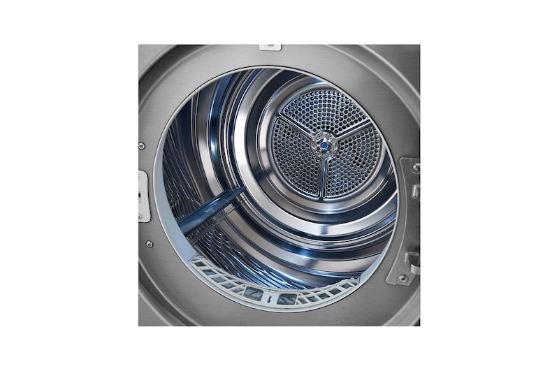 LG Máquina de secar roupa LG RC90V9EV2Q, 9 kg, Dual Inverter Heat Pump™, eficiência energética A+++, EcoHybrid™, limpeza automática do condensador, inox, RC90V9EV2Q