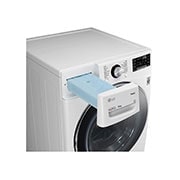 LG Máquina de secar roupa | 16 kg | Dual Inverter Heat Pump™ | Etiqueta energética A+++ | EcoHybrid™ | Limpeza automática condensador, RH16U8AVCW