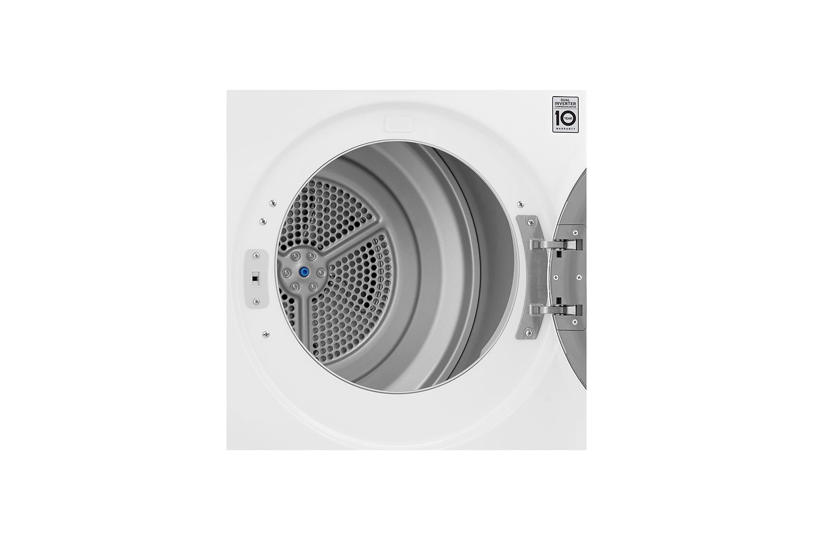 LG Máquina de secar roupa LG RH90V5AV6Q, 9 kg, Dual Inverter Heat Pump™, eficiência energética A++, EcoHybrid™, limpeza automática do condensador, branco, RH90V5AV6Q