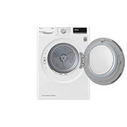 LG Máquina de secar roupa LG RH90V5AV6Q, 9 kg, Dual Inverter Heat Pump™, eficiência energética A++, EcoHybrid™, limpeza automática do condensador, branco, RH90V5AV6Q