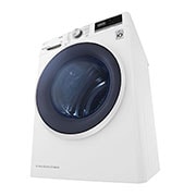 LG Máquina de secar roupa LG RH90V5AV6Q, 9 kg, Dual Inverter Heat Pump™, eficiência energética A++, EcoHybrid™, limpeza automática do condensador, branco, RH90V5AV6Q