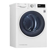 LG Máquina de secar roupa LG RH90V5AV6Q, 9 kg, Dual Inverter Heat Pump™, eficiência energética A++, EcoHybrid™, limpeza automática do condensador, branco, RH90V5AV6Q