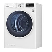 LG Máquina de secar roupa LG RH90V5AV6Q, 9 kg, Dual Inverter Heat Pump™, eficiência energética A++, EcoHybrid™, limpeza automática do condensador, branco, RH90V5AV6Q