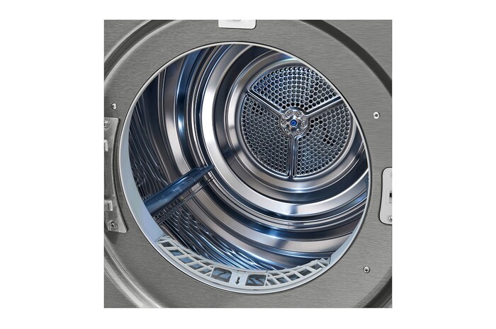 LG Máquina de secar roupa | 9 kg | Dual Inverter Heat Pump™ | Etiqueta energética C | EcoHybrid™ | Limpeza automática condensador, RH90V9PV2N