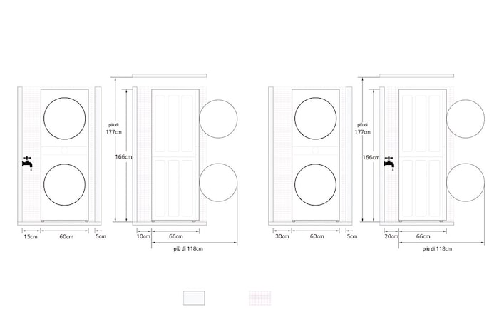 LG Máquina de Lavar e Secar LG WashTower, 12 kg de lavar e 10 kg de secar, eficiência energética A-10% e C, AIDD™, Steam™, TurboWash™, Dual Inverter Heat Pump™, EcoHybrid™, limpeza automática do condensador, preto, WT1210BBF