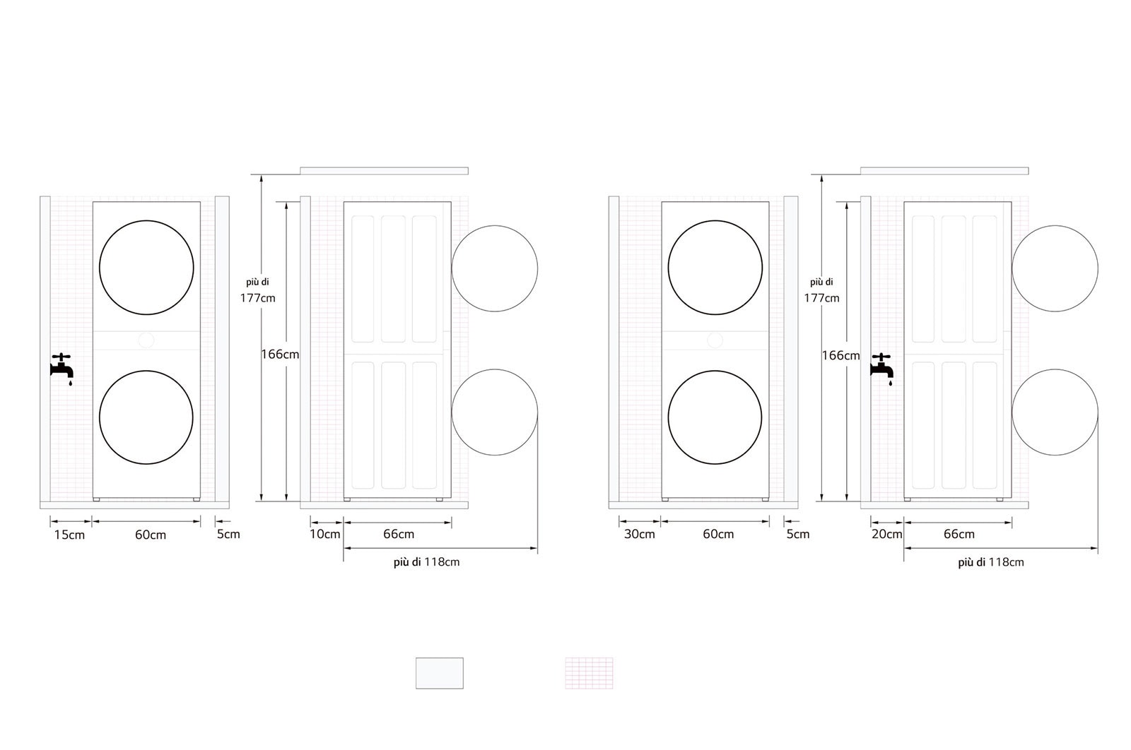 LG Máquina de Lavar e Secar LG WashTower, 12 kg de lavar e 10 kg de secar, eficiência energética A-10% e A+++,  AIDD™, Steam™, TurboWash™, Dual Inverter Heat Pump™, EcoHybrid™, limpeza automática do condensador, preto, WT1210BBF