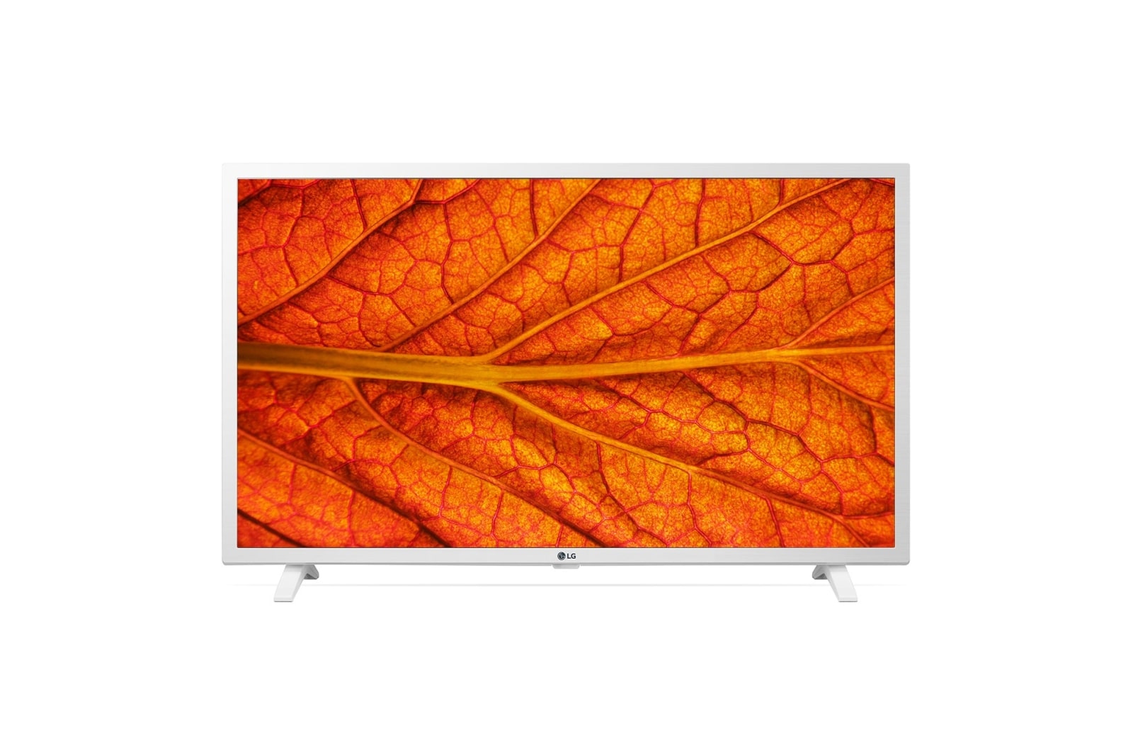 Vista frontal de LG LED TV FHD, Smart TV, Processador Quad Core, webOS 4.5 32LM6380PLC