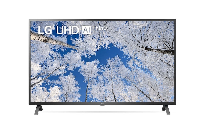 LG UHD TV 4K, série UQ70, Processador α5 Gen5 AI, webOS 22, 43UQ70006LB