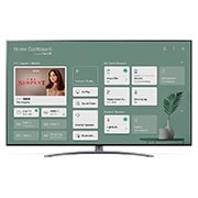 LG QNED MiniLED TV 4K, série QNED91, Processador α7 Gen4 AI, webOS 6.0, 75QNED916PA