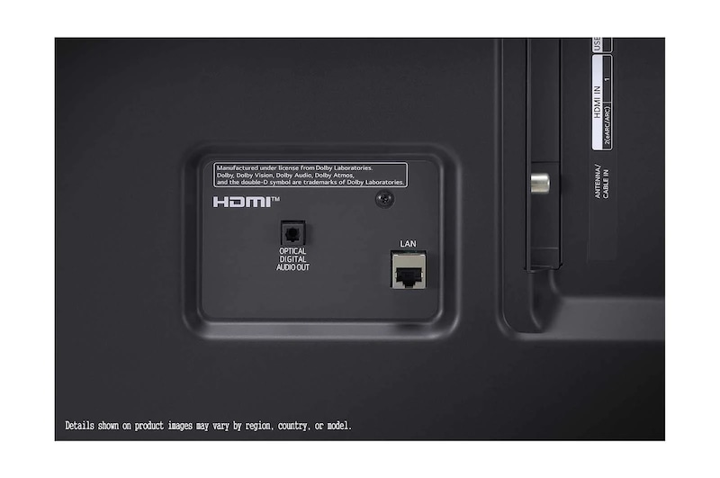 LG UHD TV 4K, série UP78, Processador Quad Core, webOS 6.0, 75UP78006LB