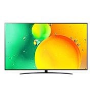 LG NanoCell TV 4K, série NANO76, Processador α7 Gen5 AI, webOS 22, 86NANO766QA