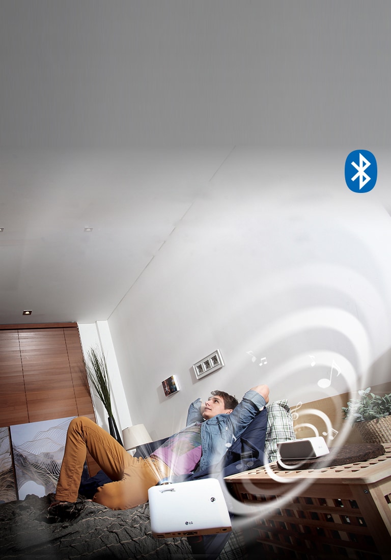 Compatível com Som Bluetooth