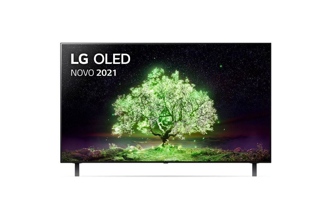 LG OLED TV 4K, série A1, Processador α7 Gen4 AI, webOS 6.0, OLED48A16LA