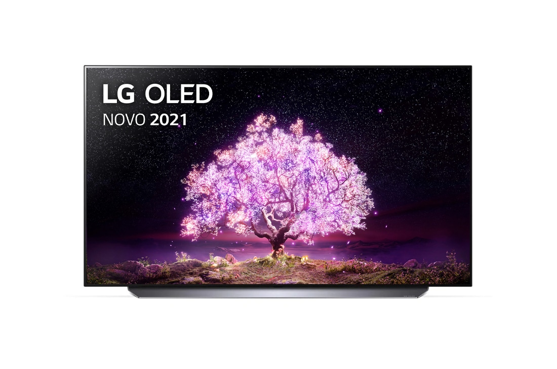 LG OLED TV 4K, série C1, Processador α9 Gen4 AI, webOS 6.0, OLED48C14LB