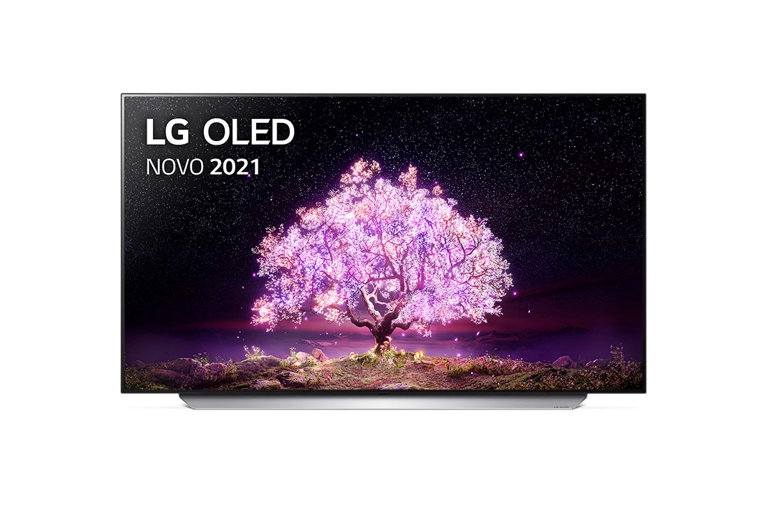 LG OLED TV 4K, série C1, Processador α9 Gen4 AI, webOS 6.0, OLED48C16LA