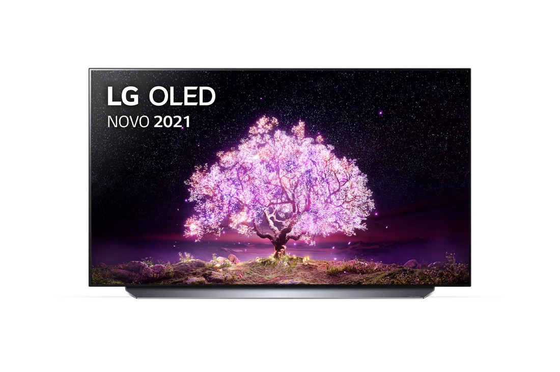 LG OLED TV 4K, série C1, Processador α9 Gen4 AI, webOS 6.0, OLED55C14LB
