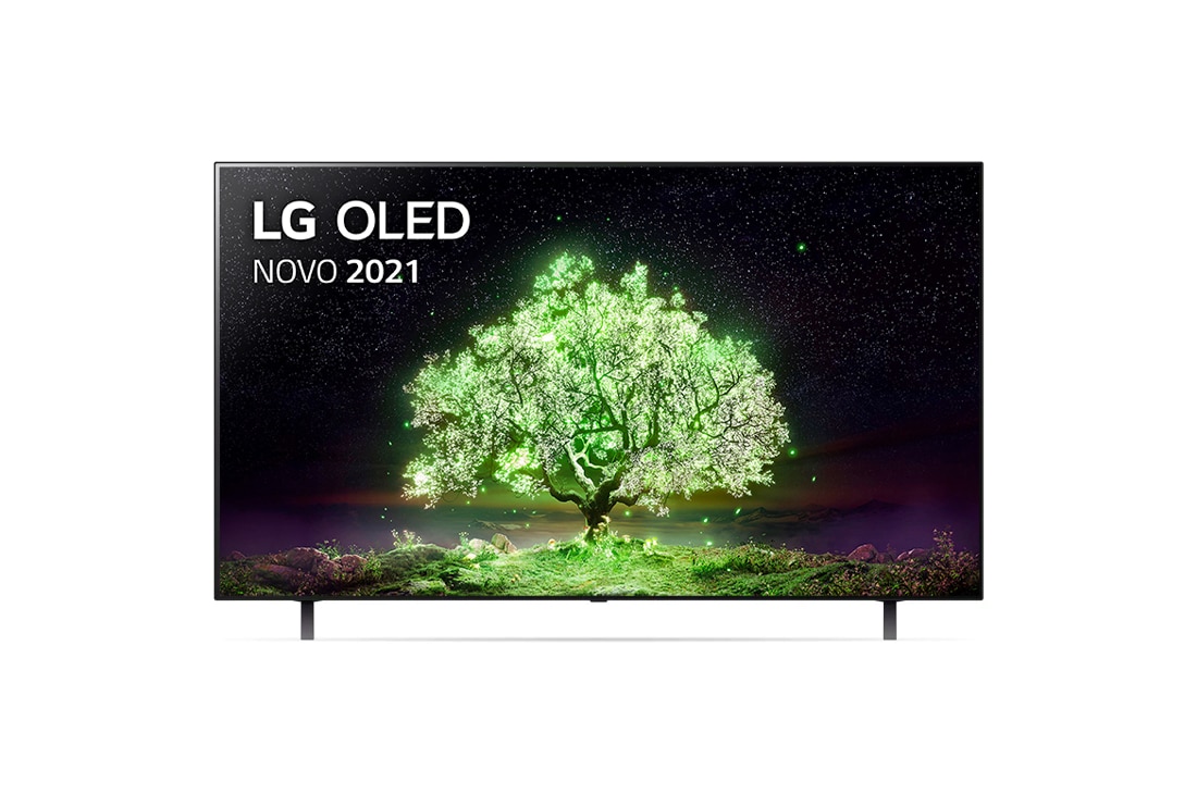 LG OLED TV 4K, série A1, Processador α7 Gen4 AI, webOS 6.0, OLED65A16LA