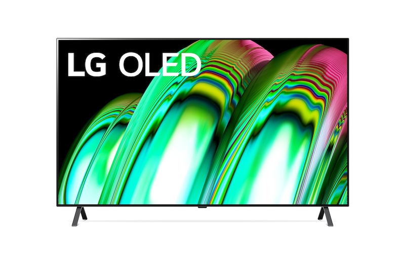 LG OLED TV 4K, série A2, Processador α7 Gen5 AI, webOS 22, OLED55A26LA