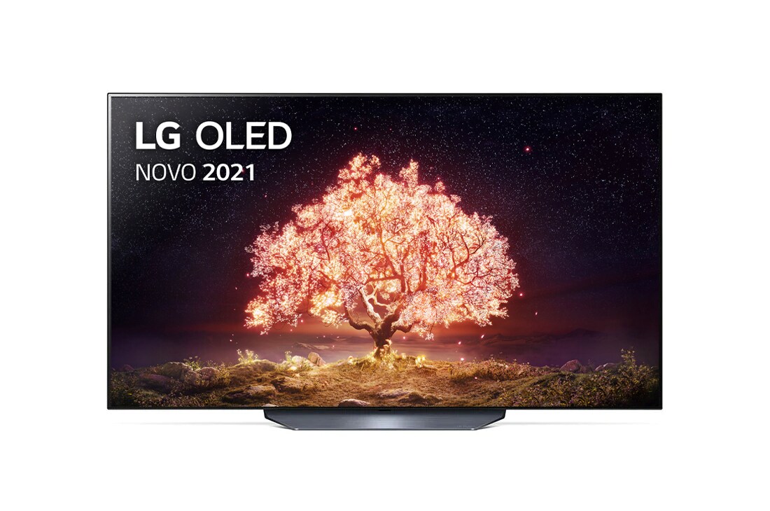 LG OLED TV 4K, série B1, Processador α7 Gen4 AI, webOS 6.0, OLED65B16LA