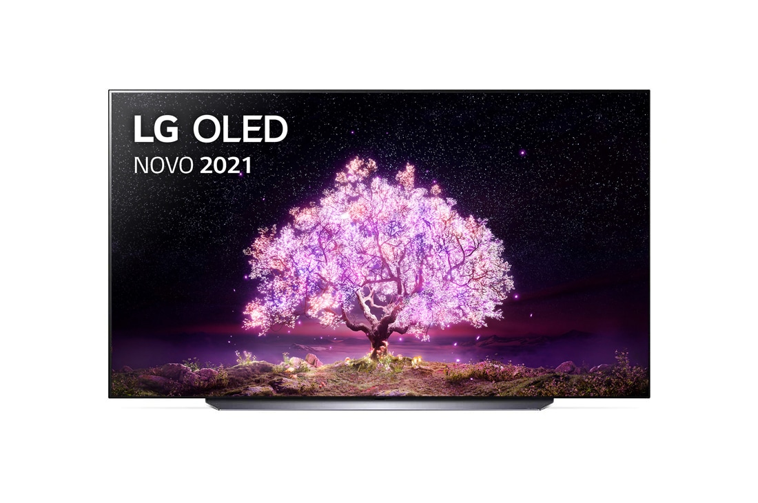 LG OLED TV 4K, série C1, Processador α9 Gen4 AI, webOS 6.0, OLED83C14LA