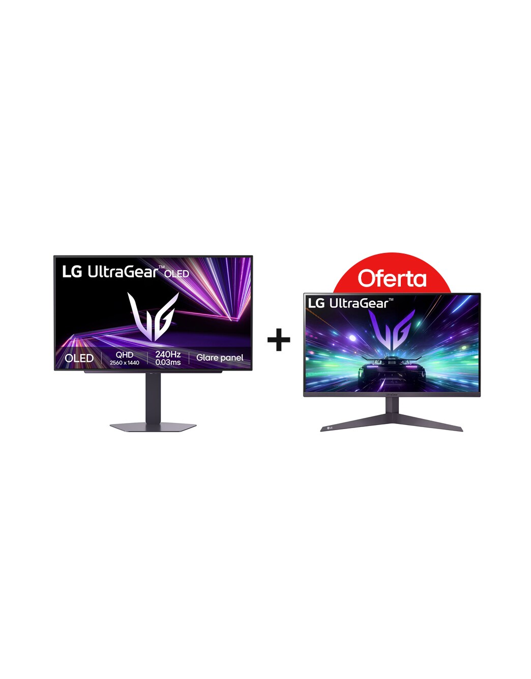LG UltraGear™ GX7 de 27 polegadas Monitor para gaming OLED QHD de 240Hz ...