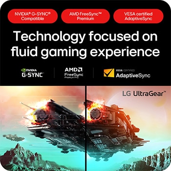 LG UltraGear™ GX7 de 27 polegadas Monitor para gaming OLED QHD de 240Hz, DisplayHDR™ True Black 400, 0.03ms (GtG), Painel Glare, 27GX704A-B