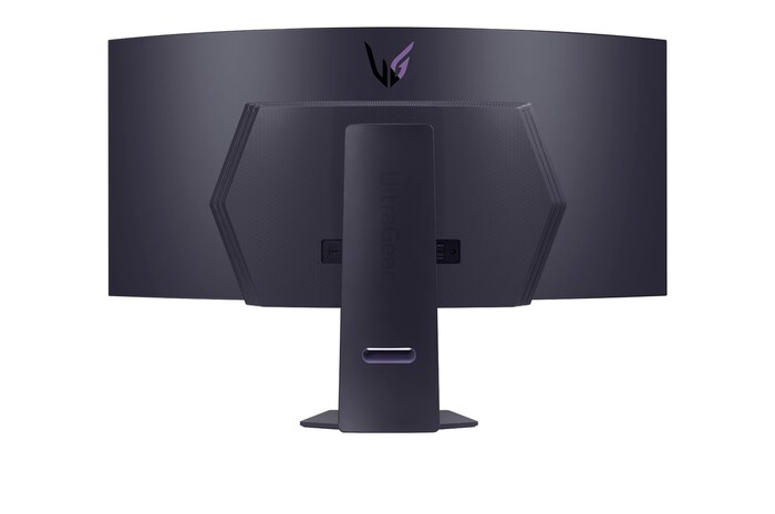 Rear view with lights off Vista traseira com luzes desligadas