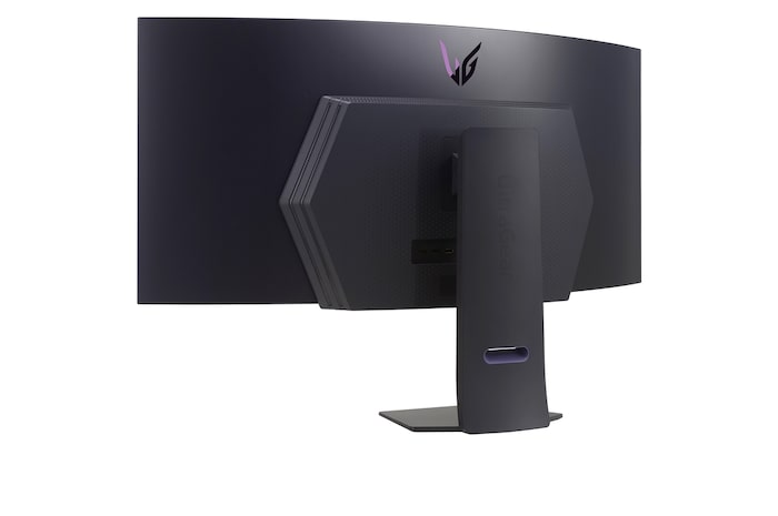 Rear perspective view lights off Vista de perspetiva traseira com luzes desligadas