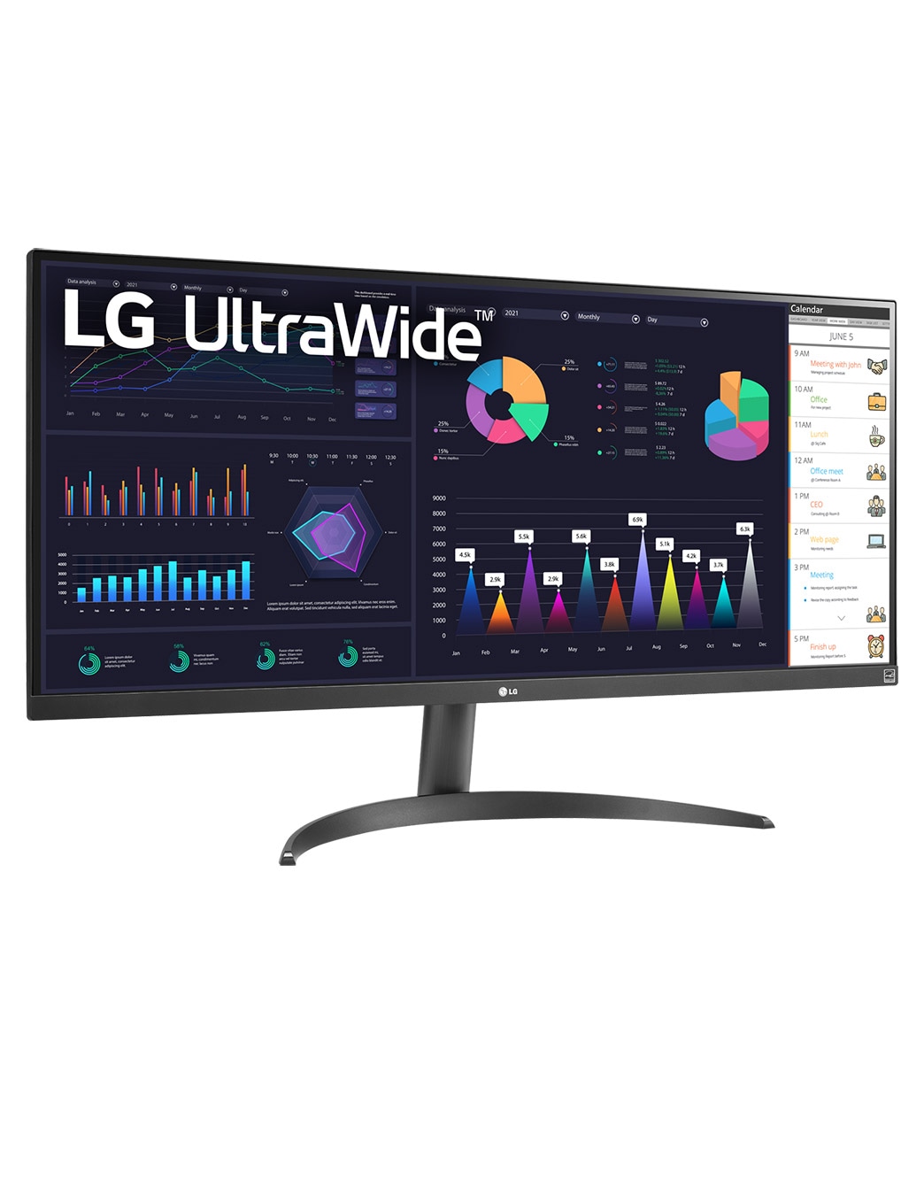 その他 LG UltraWide Monitor 34WQ500 Monitor 21:9 UltraWide™ Full HD 34” - 34WQ500-B | LG Portugal