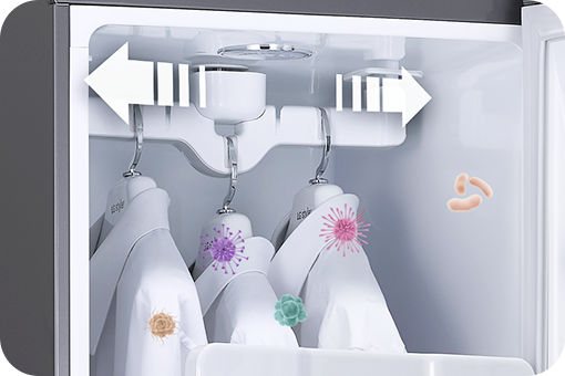 Imagem da função Moving Hanger™.	