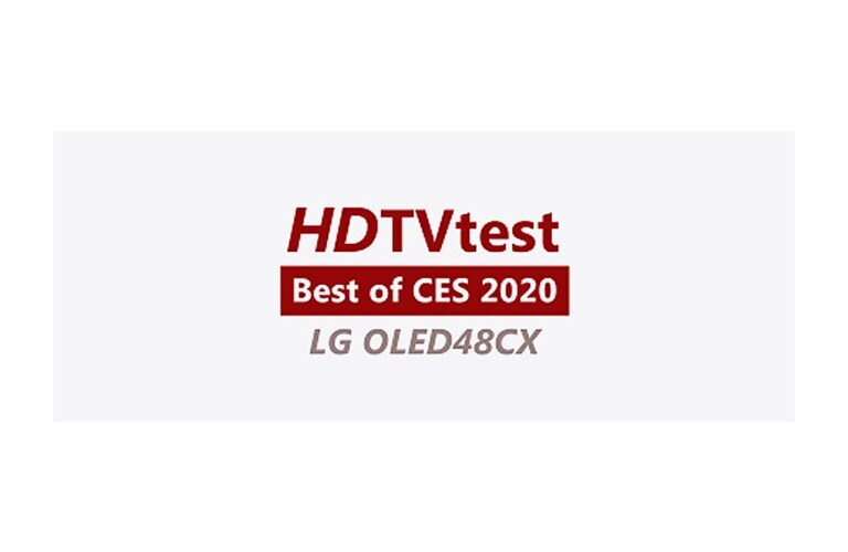 A marca da HDTV Test, O Melhor do CES 2020 