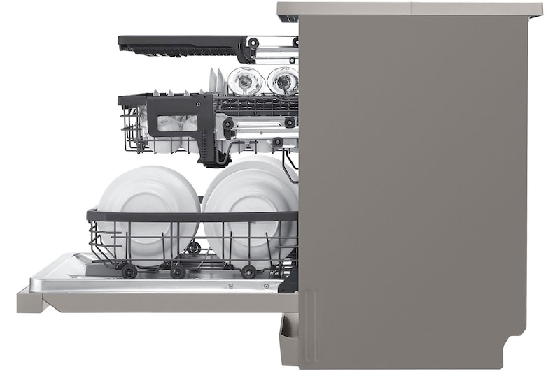 LG Máquina de lavar loiça LG DF355FP, QuadWash™, 3 cestos reguláveis, eficiência energética C, DF355FP