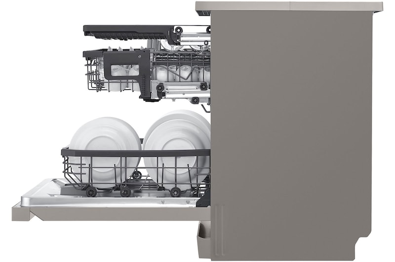 LG Máquina de lavar loiça LG DF355FP, QuadWash™, 3 cestos reguláveis, eficiência energética C, DF355FP
