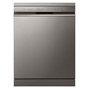 Vista frontal de Máquina de lavar loiça LG DF355FP, QuadWash™, 3 cestos reguláveis, eficiência energética C DF355FP