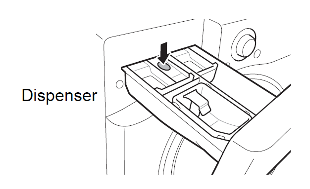 A água não está a entrar devido à utilização excessiva de detergente.1