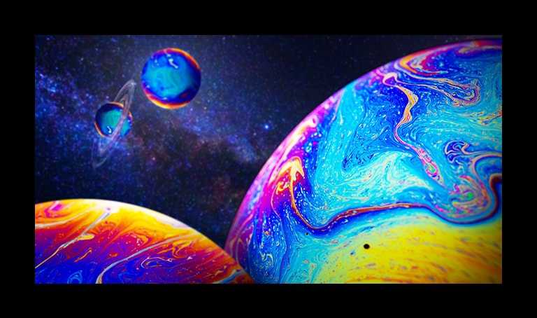 Nível de contraste OLED.