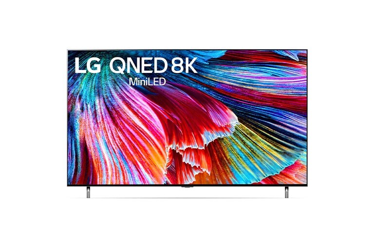 Uma imagem de produto da QNED 8K.