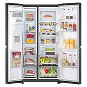 door open with food