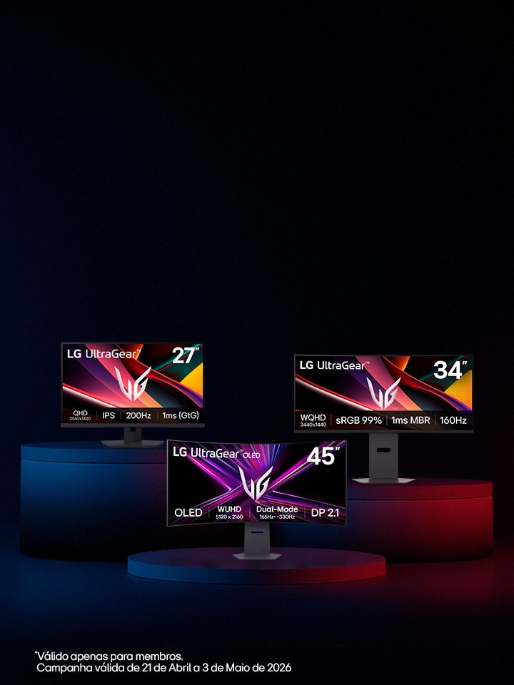 Campanha Gaming Monitores