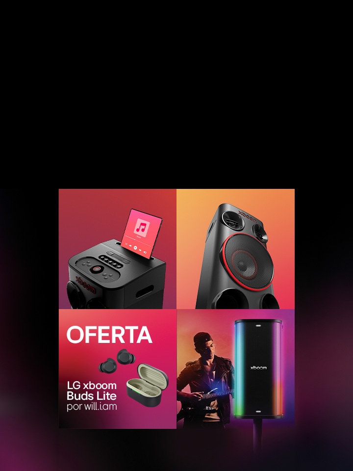 Campanha LG xBoom Buds