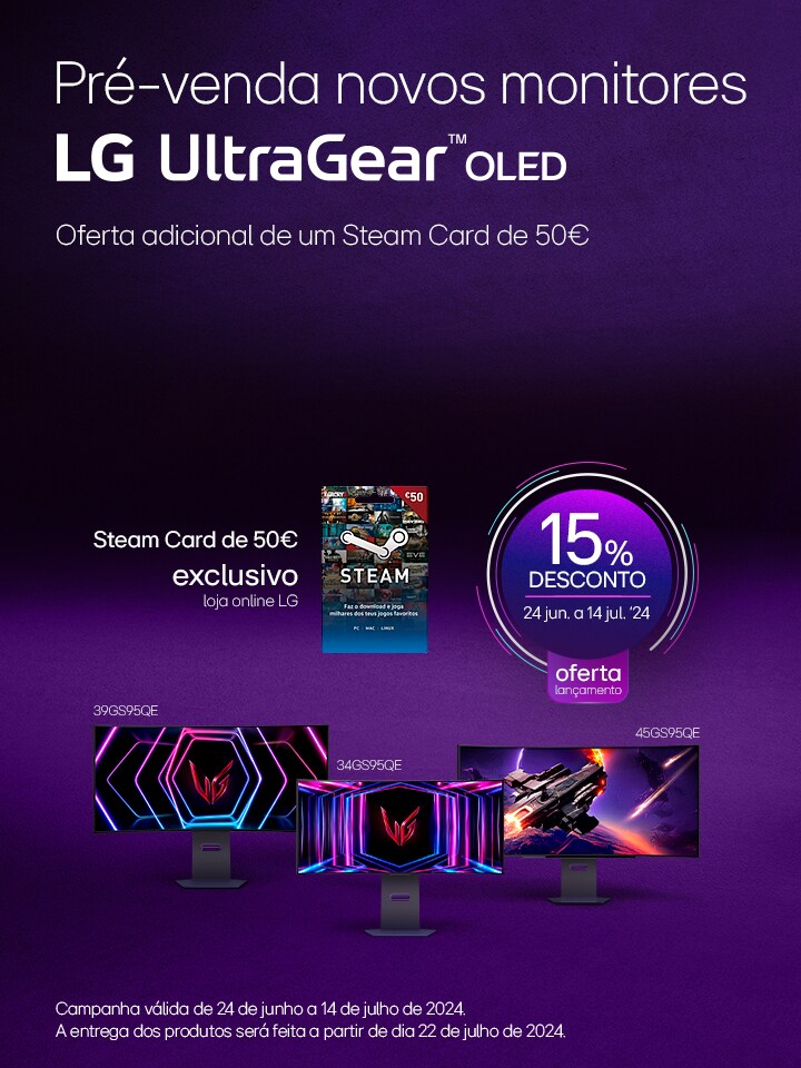 Campanha Monitores OLED